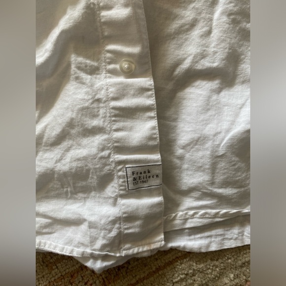 Frank & Eileen Men’s Don White Button Down Shirt L - Picture 3 of 6